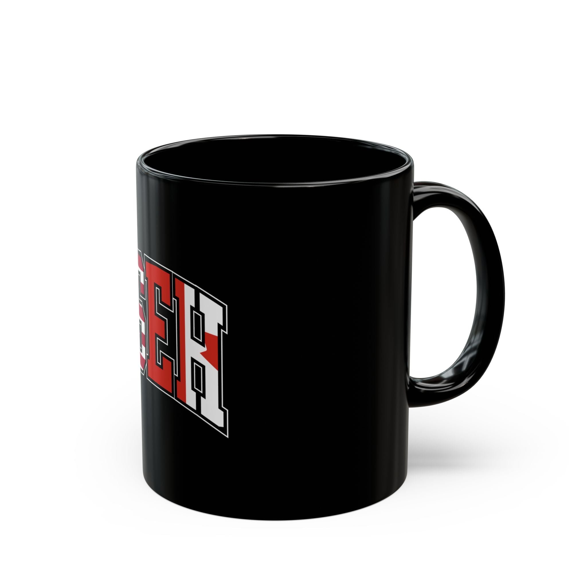 USEH Logo Retro Black Mug (11oz, 15oz)