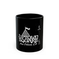 Uptown Square Logo Retro Black Mug (11oz, 15oz)