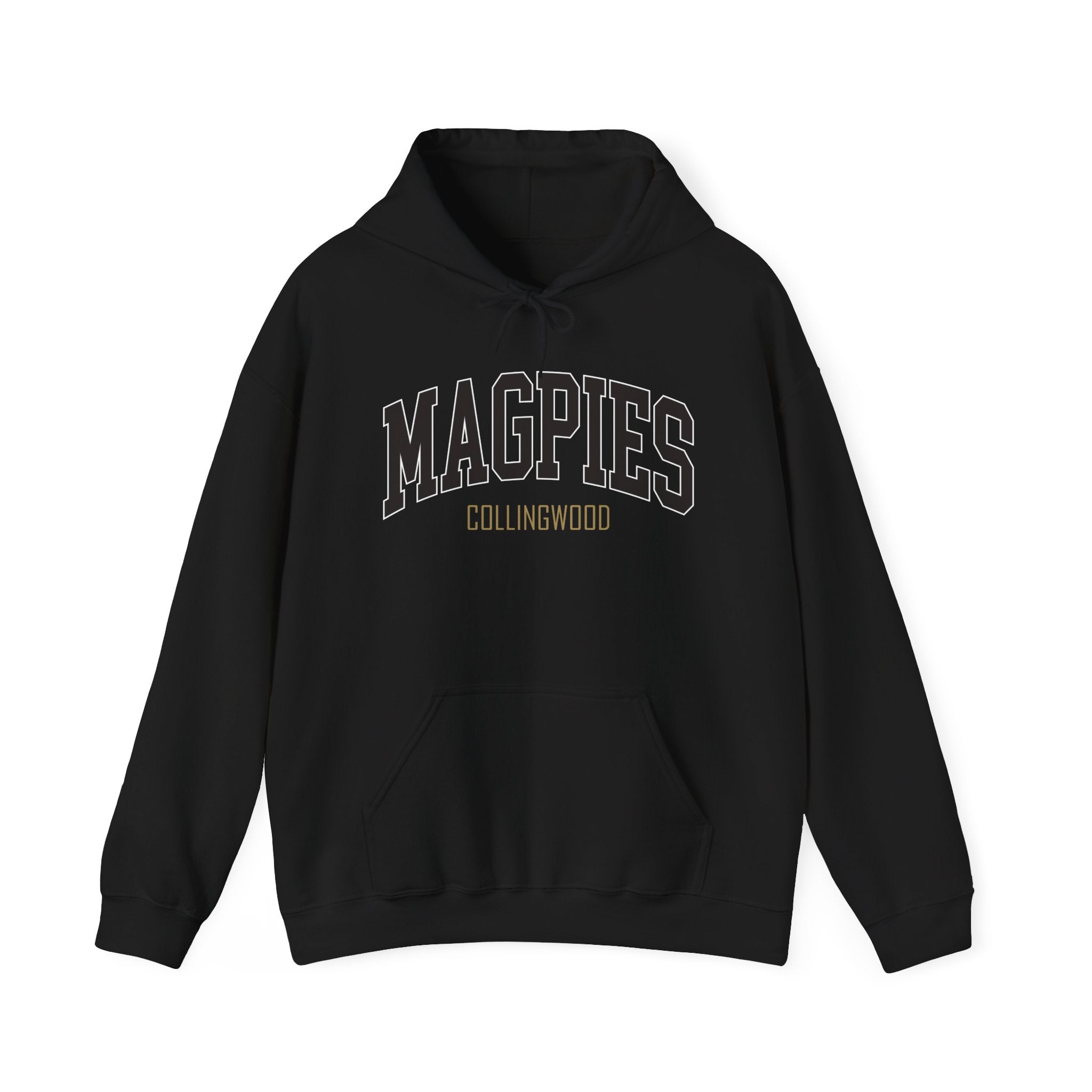 Magpies Collingwood Football Club Retro Logo — Bold City Pride Pullover