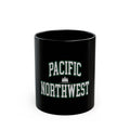Pacific Northwest Logo Retro Black Mug (11oz, 15oz)