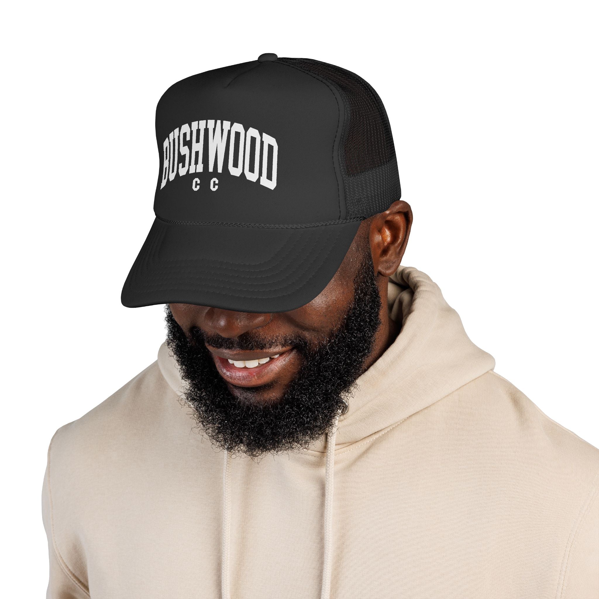 Bushwood Trucker Cap – Vintage Arch Logo Mesh Hat