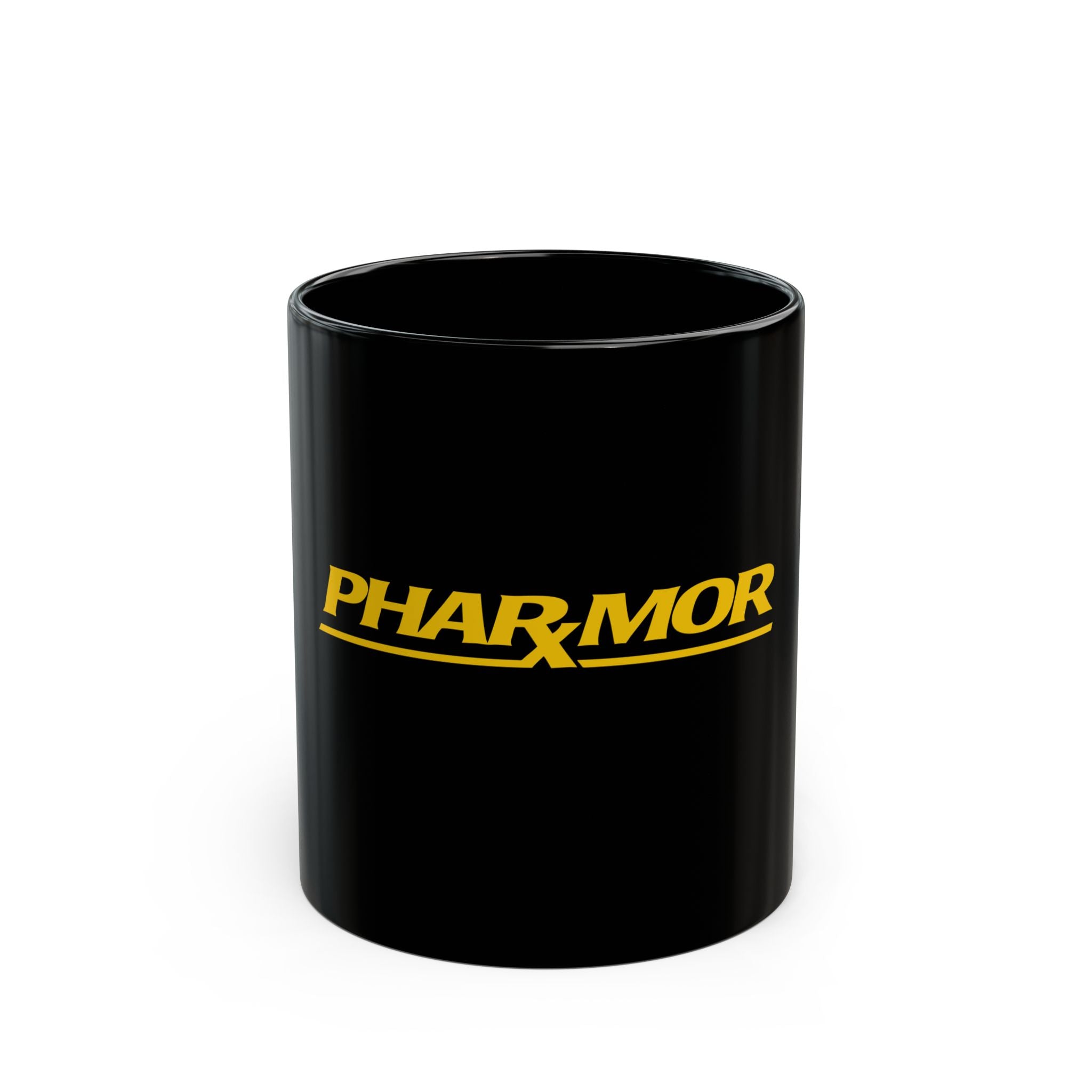 Pharmor Logo Retro Black Mug (11oz, 15oz)