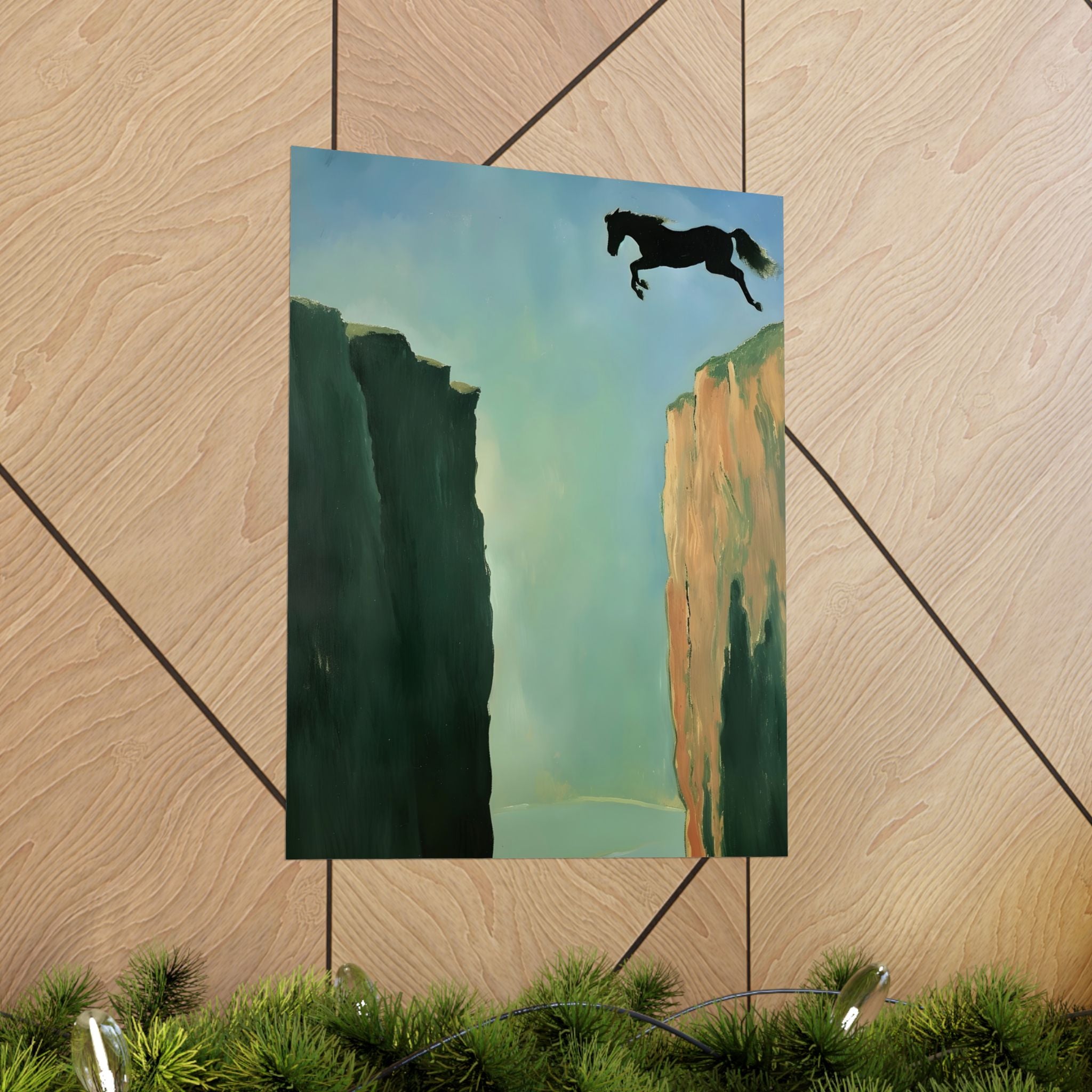 ourage Lives in the Space Between Matte Vertical Poster — Wall Art