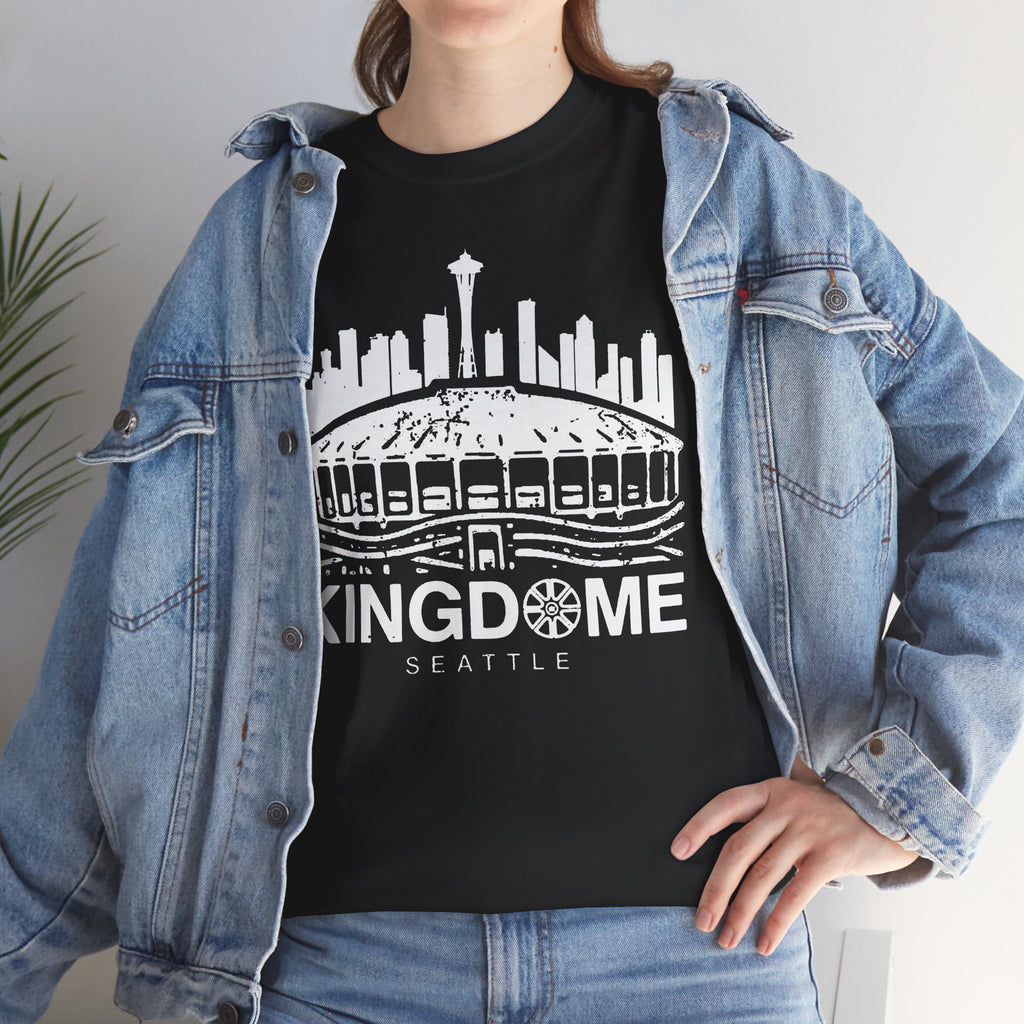 Kingdome Seattle Retro Logo