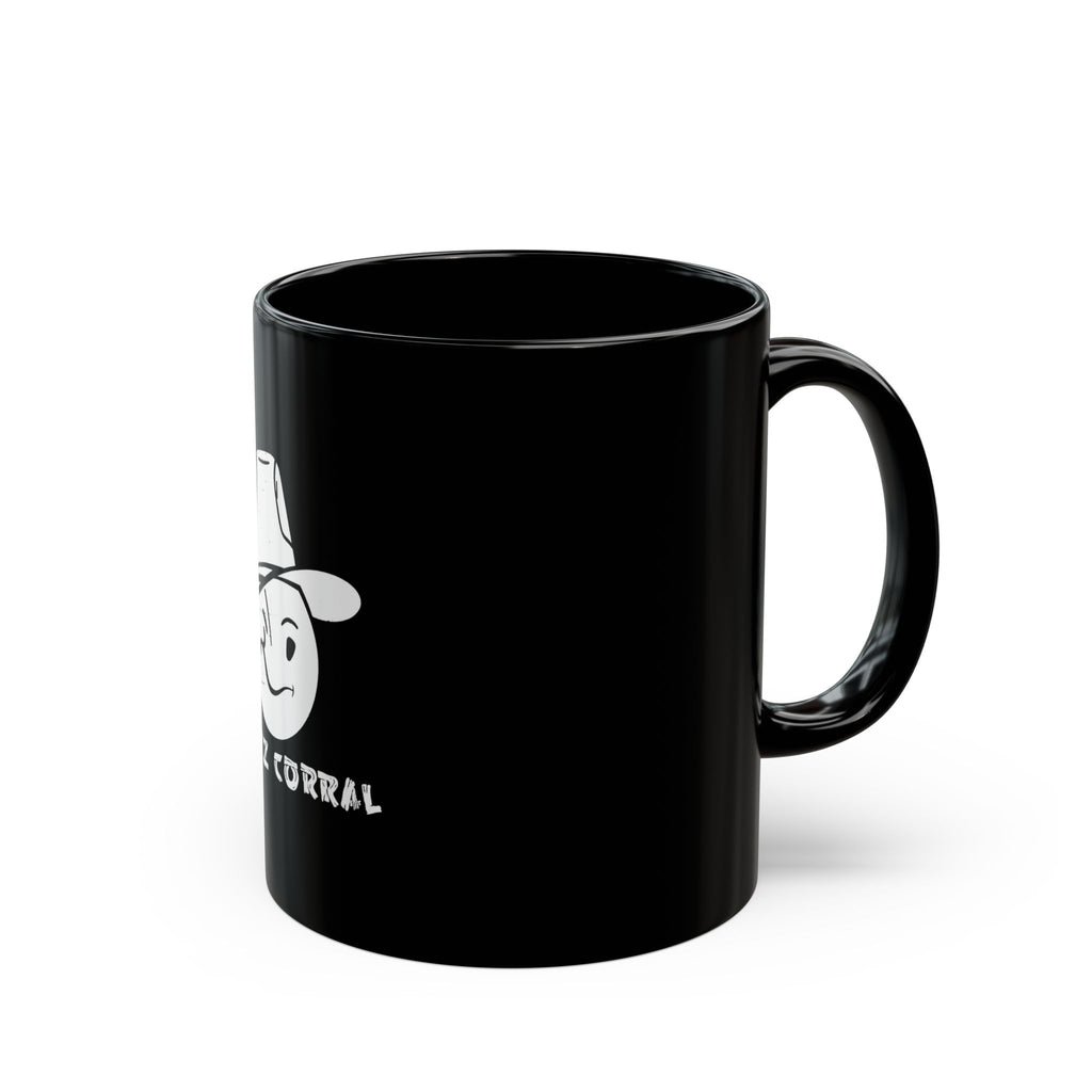 O Cazy Corral Logo  Black Mug (11oz, 15oz)