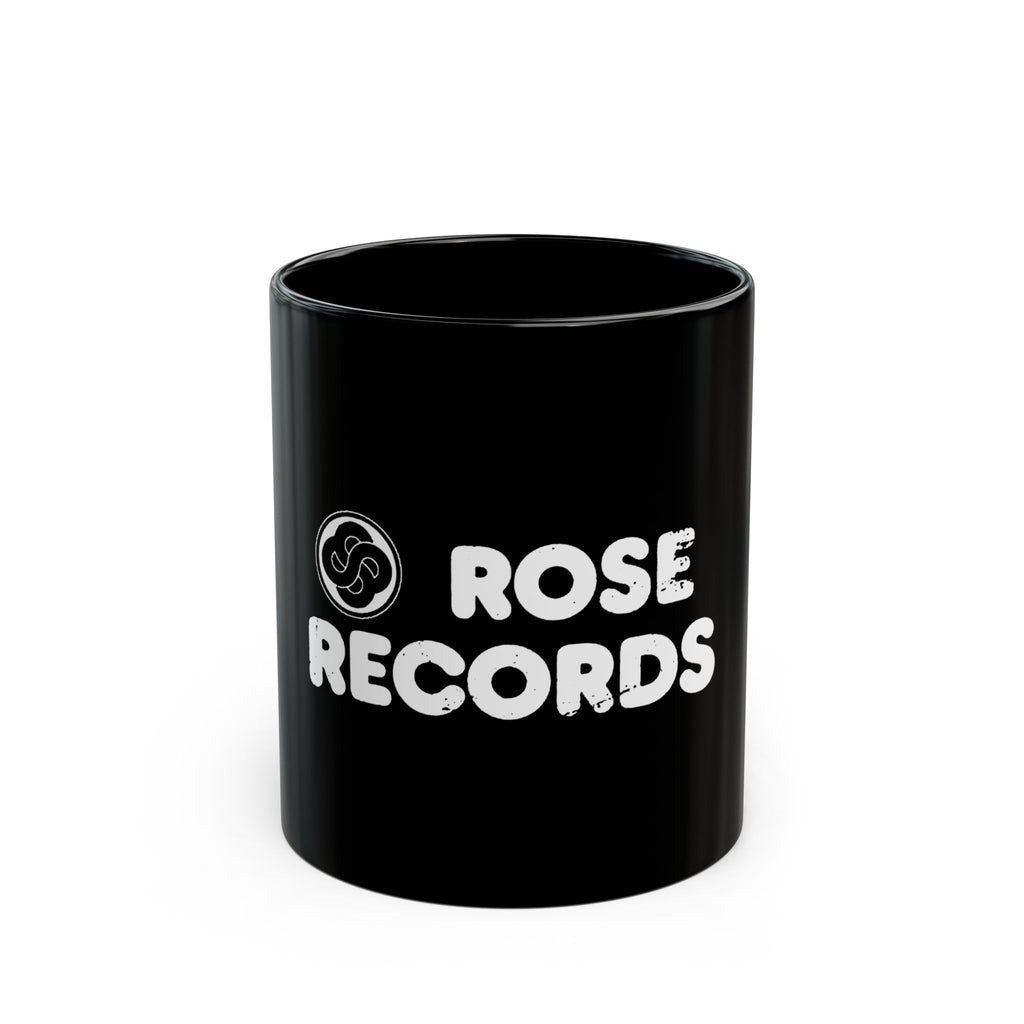 Rose Records Logo  Black Mug (11oz, 15oz)