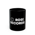 Rose Records Logo  Black Mug (11oz, 15oz)