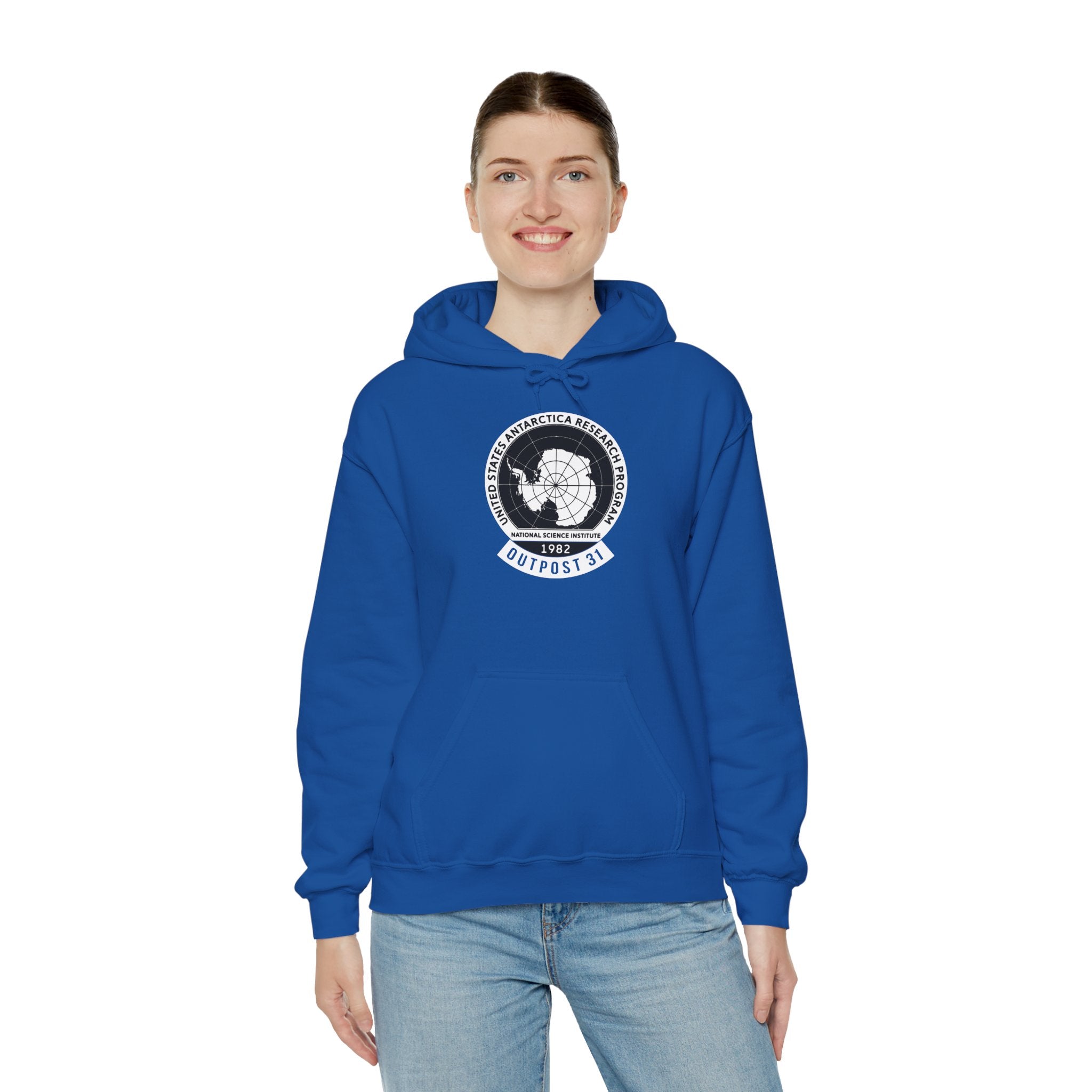 Outpost 31 Antartika Logo — Bold City Pride Pullover