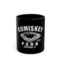 Comiskey Park Chicago Logo Retro Black Mug (11oz, 15oz)