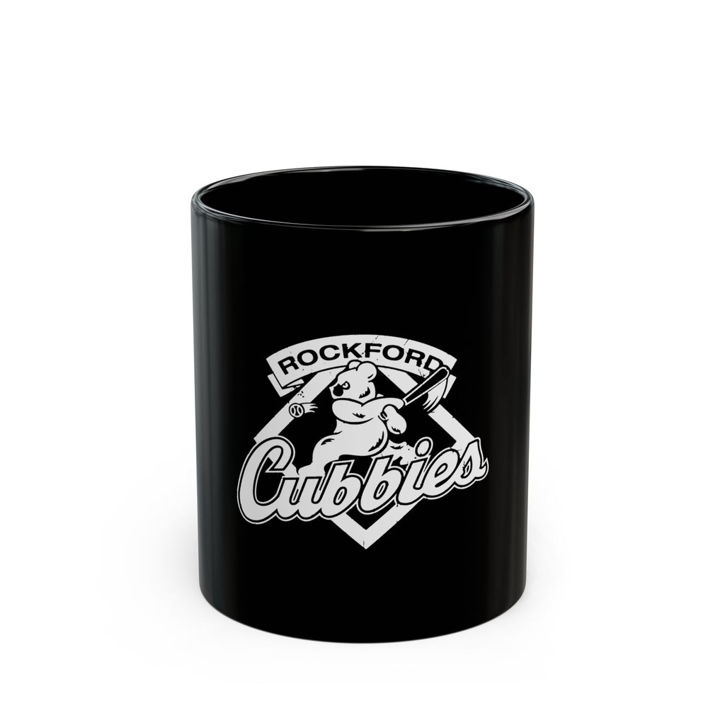 Rockford Cubbies Logo  Black Mug (11oz, 15oz)