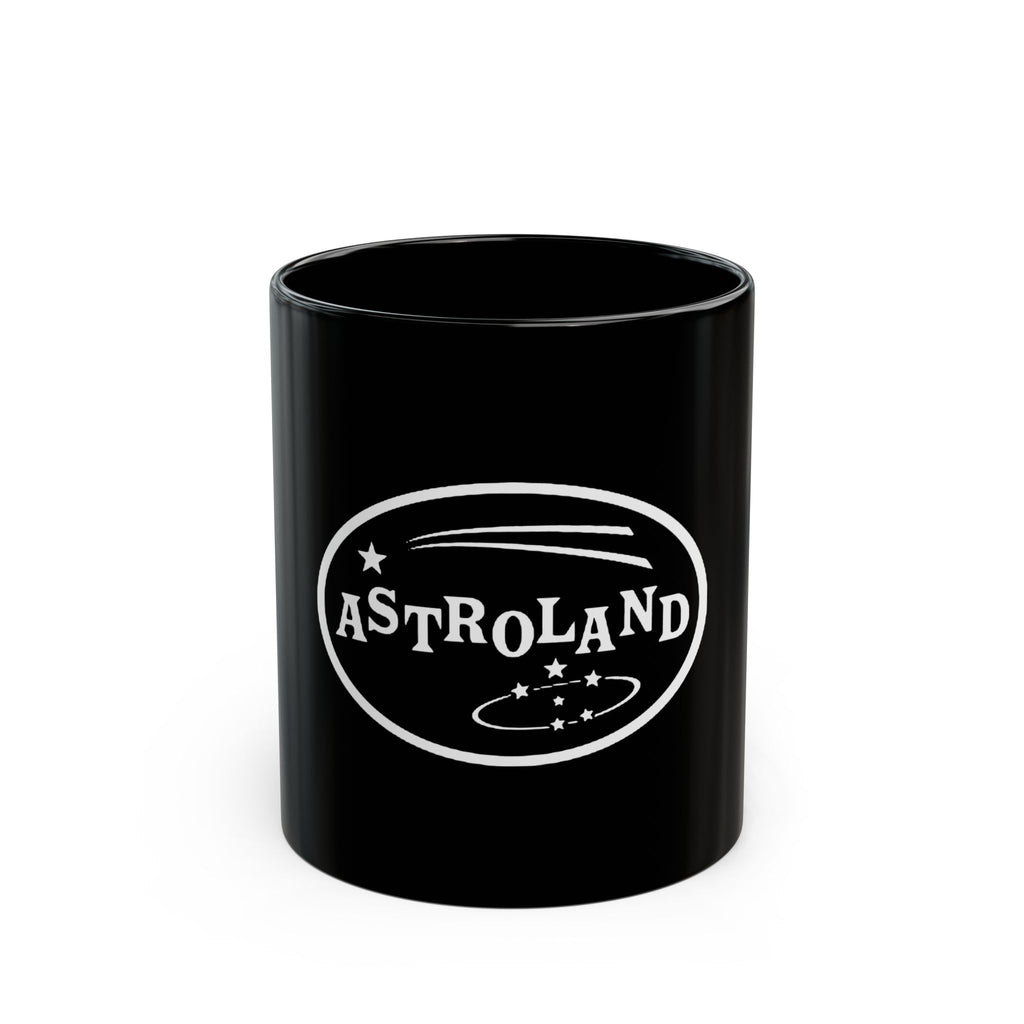 Astroland Logo Retro Black Mug (11oz, 15oz)