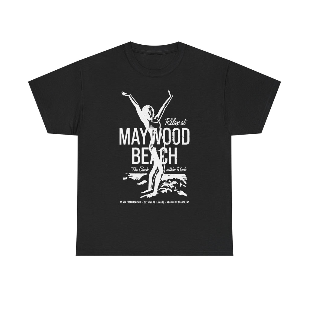 Beach Vibes Unisex Tee - 'Maywood Beach' Design