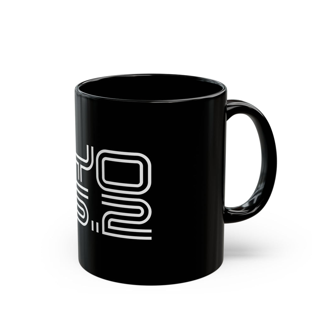 Tokyo City Running Marathon Black Mug (11oz, 15oz)