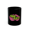 Mr ASS Logo Retro Black Mug (11oz, 15oz)