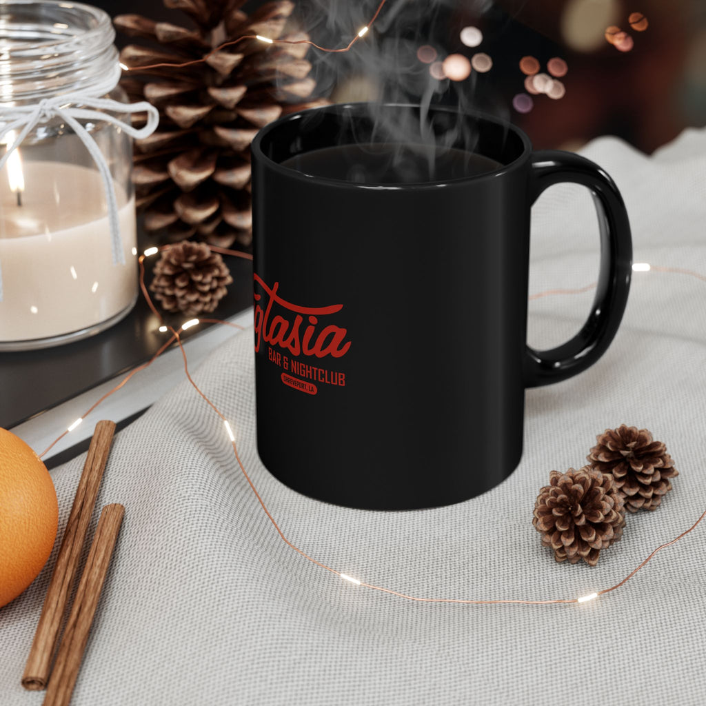 Fangtasia Bar Logo Retro Black Mug (11oz, 15oz)